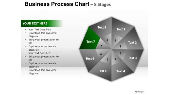 PowerPoint Slides Sales Circular Quadrant Ppt Backgrounds
