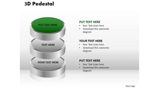PowerPoint Slides Strategy 3d Pedestal Ppt Presentation PowerPoint Slides Strategy 3d Pedestal Ppt Presentation