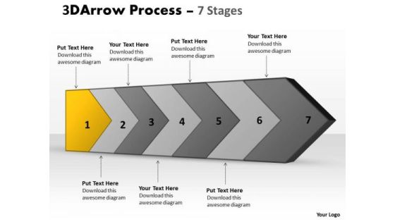 PowerPoint Template 3d Continuous Arrow Steps Diagram Project Management Image PowerPoint Template 3d Continuous Arrow Steps Diagram Project Management Image