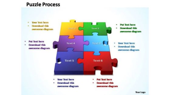 PowerPoint Template Business 3d Puzzle Process Ppt Slides PowerPoint Template Business 3d Puzzle Process Ppt Slides