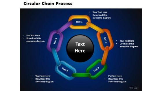 PowerPoint Template Chain Process Finance Ppt Presentation Designs PowerPoint Template Chain Process Finance Ppt Presentation Designs
