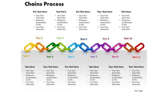 PowerPoint Template Chains Ppt Slides Leadership Ppt Themes