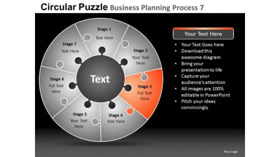 PowerPoint Template Corporate Success Circular Puzzle Ppt Slide PowerPoint Template Corporate Success Circular Puzzle Ppt Slide