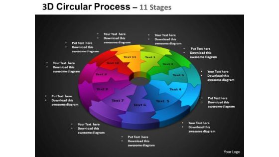 PowerPoint Template Cycle Chart Circular Process Ppt Slide PowerPoint Template Cycle Chart Circular Process Ppt Slide