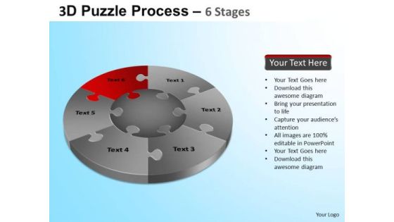 PowerPoint Template Download Jigsaw Pie Chart Ppt Backgrounds PowerPoint Template Download Jigsaw Pie Chart Ppt Backgrounds