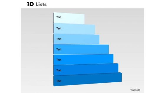 PowerPoint Template Marketing List Ppt Process