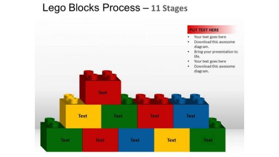 PowerPoint Template Process Lego Blocks Ppt Slide Designs PowerPoint Template Process Lego Blocks Ppt Slide Designs