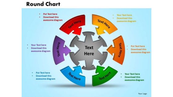 PowerPoint Template Round Chart Business Ppt Backgrounds