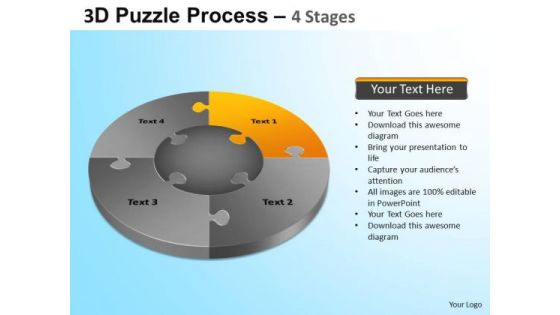 PowerPoint Template Strategy Jigsaw Pie Chart Ppt Slide PowerPoint Template Strategy Jigsaw Pie Chart Ppt Slide