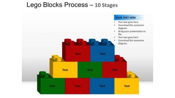 PowerPoint Templates Business Lego Blocks Ppt Backgrounds
