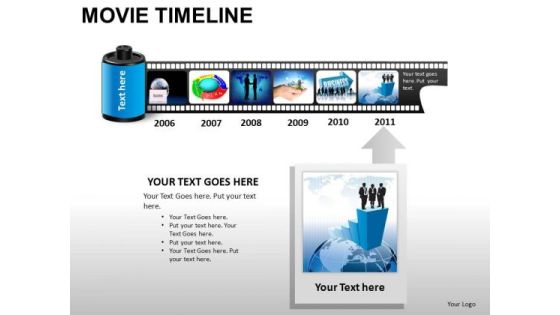 PowerPoint Templates Business Movie Timeline Ppt Layouts