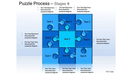 PowerPoint Templates Business Puzzle Process Ppt Template
