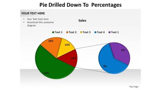 PowerPoint Templates Data Driven Pie Drilled Down Ppt Template PowerPoint Templates Data Driven Pie Drilled Down Ppt Template