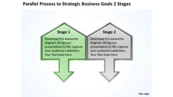 PowerPoint Templates Goals 2 Stages Business Development Plan PowerPoint Templates Goals 2 Stages Business Development Plan