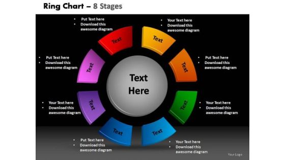 PowerPoint Templates Growth Donut With Core Ppt Themes PowerPoint Templates Growth Donut With Core Ppt Themes