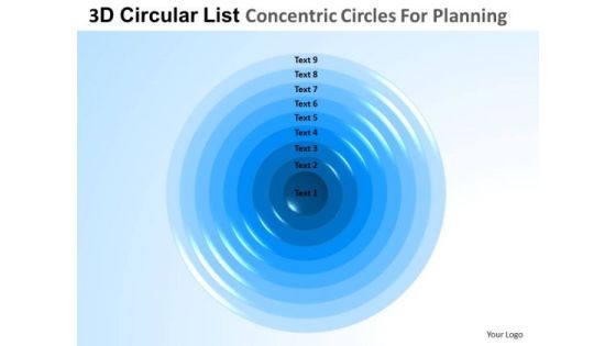 PowerPoint Templates List Core Diagrams Business Ppt Process