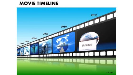 PowerPoint Theme Company Growth Filmstrip Timeline Ppt Presentation PowerPoint Theme Company Growth Filmstrip Timeline Ppt Presentation