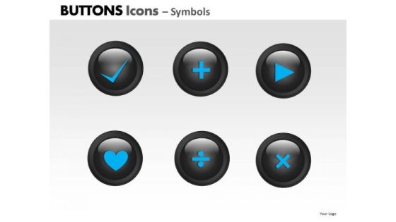 PowerPoint Theme Success Buttons Icons Ppt Designs PowerPoint Theme Success Buttons Icons Ppt Designs