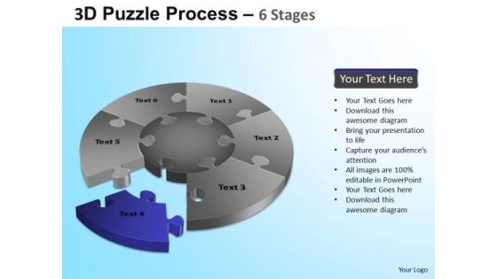 PowerPoint Themes Chart Jigsaw Pie Chart Ppt Designs PowerPoint Themes Chart Jigsaw Pie Chart Ppt Designs