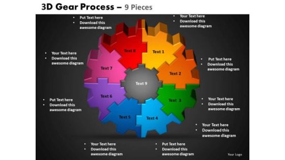 PowerPoint Themes Circular Process Gear Process Ppt Layouts PowerPoint Themes Circular Process Gear Process Ppt Layouts