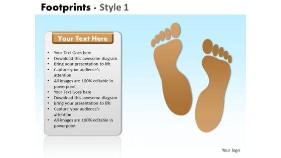 PowerPoint Themes Corporate Education Footprints Ppt Design Slides PowerPoint Themes Corporate Education Footprints Ppt Design Slides
