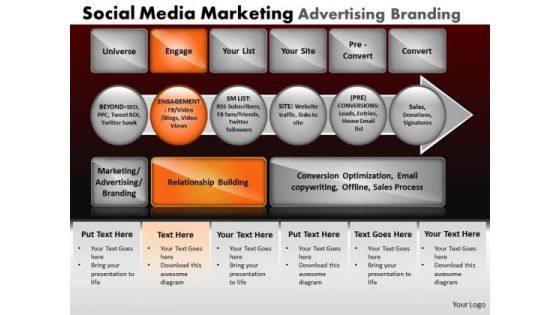 PowerPoint Themes Diagram Social Media Ppt Template PowerPoint Themes Diagram Social Media Ppt Template