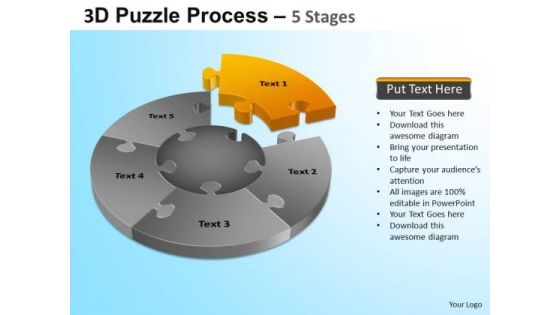 PowerPoint Themes Download Jigsaw Pie Chart Ppt Design Slides PowerPoint Themes Download Jigsaw Pie Chart Ppt Design Slides