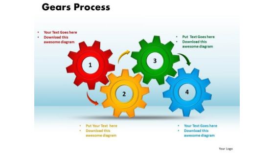 PowerPoint Themes Gears Process Marketing Ppt Templates PowerPoint Themes Gears Process Marketing Ppt Templates