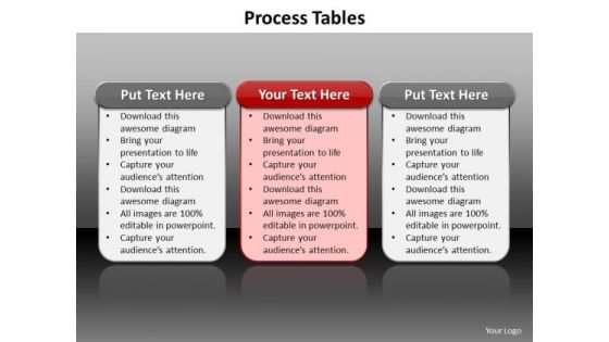 Ppt 3 Reasons You Should Buy From Us Process Tables PowerPoint Templates Ppt 3 Reasons You Should Buy From Us Process Tables PowerPoint Templates