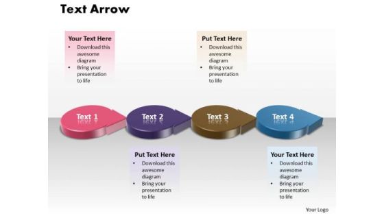Ppt 3d Circumference Of A Circle PowerPoint Presentation Shaped Text Arrow Templates