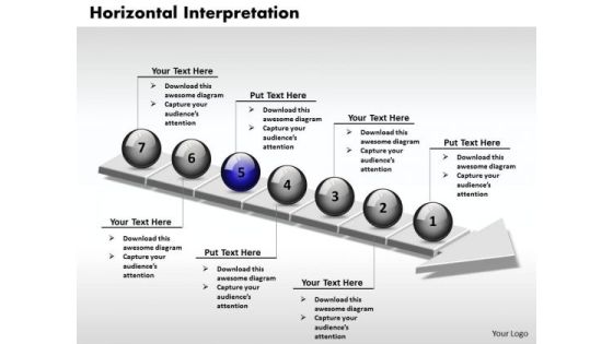 Ppt 3d Horizontal Interpretation Through An Arrow 7 State Diagram PowerPoint Templates Ppt 3d Horizontal Interpretation Through An Arrow 7 State Diagram PowerPoint Templates