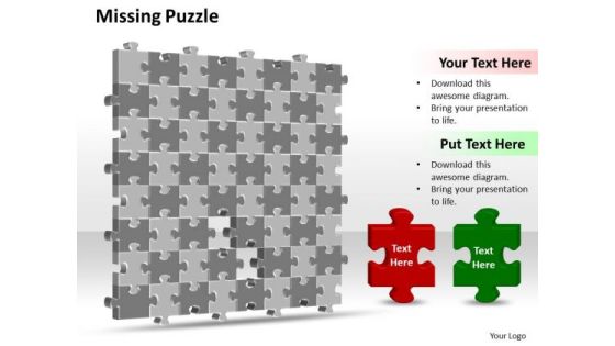 Ppt 3d Puzzle PowerPoint Template Pieces Stock Illustration Business Templates