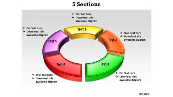Ppt 5 Colorful Sections In Circular PowerPoint Menu Template Manner Templates Ppt 5 Colorful Sections In Circular PowerPoint Menu Template Manner Templates