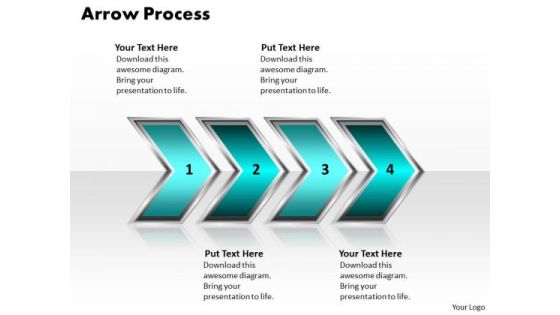 Ppt Arrow Diamond Mining Process PowerPoint Presentation 4 Stages Style 2 Templates