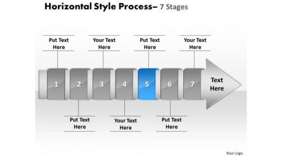 Ppt Background Linear Demonstration Of 7 Stages Method 6 Image