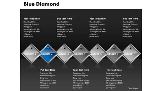 Ppt Blue Diamond Linear Series 7 Power Point Stage PowerPoint Templates Ppt Blue Diamond Linear Series 7 Power Point Stage PowerPoint Templates