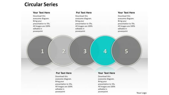Ppt Circular Series Showing 5 Steps Involved Development 1 PowerPoint Templates