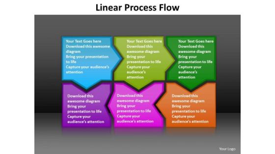 Ppt Colorful Puzzle Pieces PowerPoint 2007 Connected Linear Process Flow Templates Ppt Colorful Puzzle Pieces PowerPoint 2007 Connected Linear Process Flow Templates