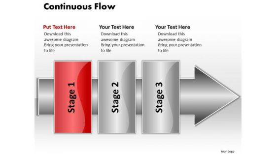 Ppt Continuous Flow 3 Stages1 PowerPoint Templates Ppt Continuous Flow 3 Stages1 PowerPoint Templates