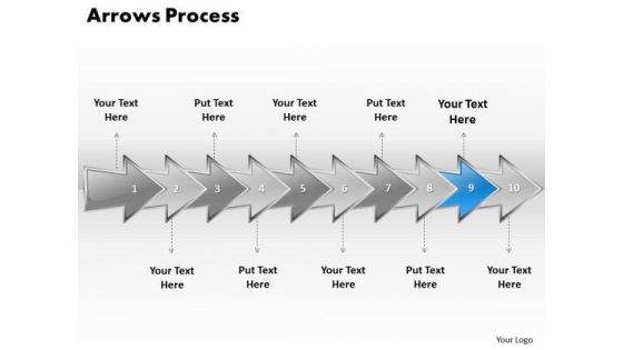 Ppt Continuous Imitation Of Business Process Using 10 Stages PowerPoint Templates