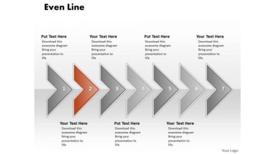 Ppt Correlated Arrows PowerPoint Templates Even Line 7 Stages Ppt Correlated Arrows PowerPoint Templates Even Line 7 Stages