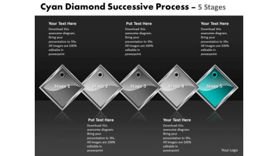 Ppt Cyan Diamond Successive Forging Process PowerPoint Slides 5 Stages Business Templates Ppt Cyan Diamond Successive Forging Process PowerPoint Slides 5 Stages Business Templates