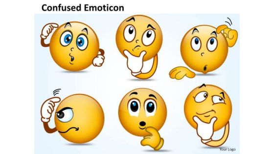 Ppt Design PowerPoint Presentation Of Confused Emoticon Templates