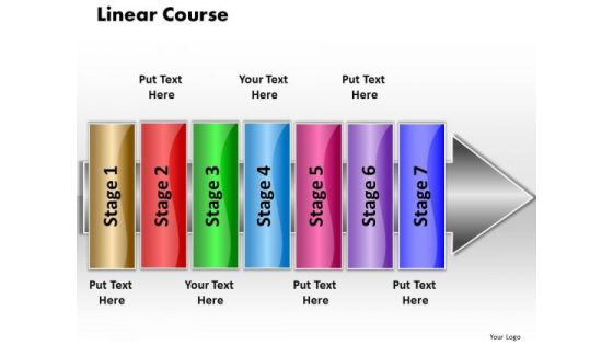 Ppt Linear Course 7 Power Point Stage PowerPoint Templates Ppt Linear Course 7 Power Point Stage PowerPoint Templates