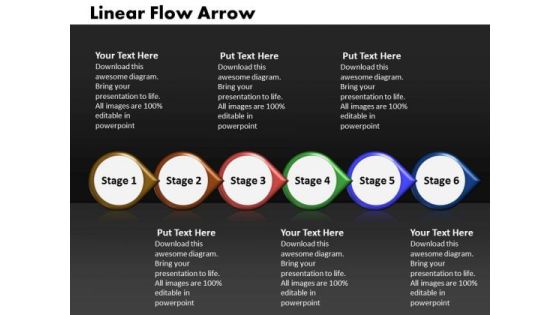 Ppt Linear Flow Process Charts Arrow-6 Power Point Stage PowerPoint Templates Ppt Linear Flow Process Charts Arrow-6 Power Point Stage PowerPoint Templates
