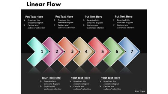 Ppt Linear Process Flow PowerPoint Template 7 Stage Templates Ppt Linear Process Flow PowerPoint Template 7 Stage Templates