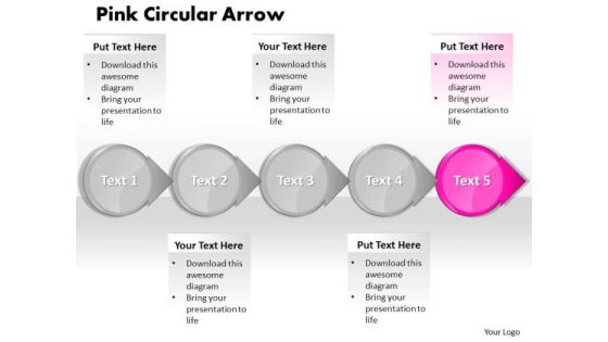 Ppt Pink Arrow Process Flow PowerPoint Template Chart Templates Ppt Pink Arrow Process Flow PowerPoint Template Chart Templates