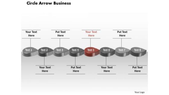 Ppt Red Circular Arrow Business Transactions Diagram Presentation PowerPoint Templates