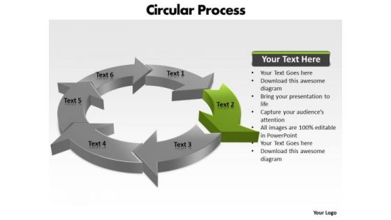 Ppt Segments Of Circular Motion PowerPoint Forging Process Slides Templates