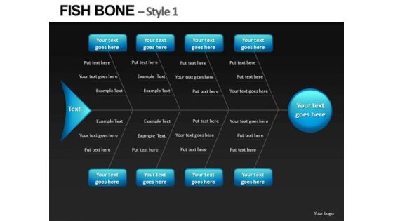 Ppt Slide Fishbone Diagram Ppt Slide Fishbone Diagram
